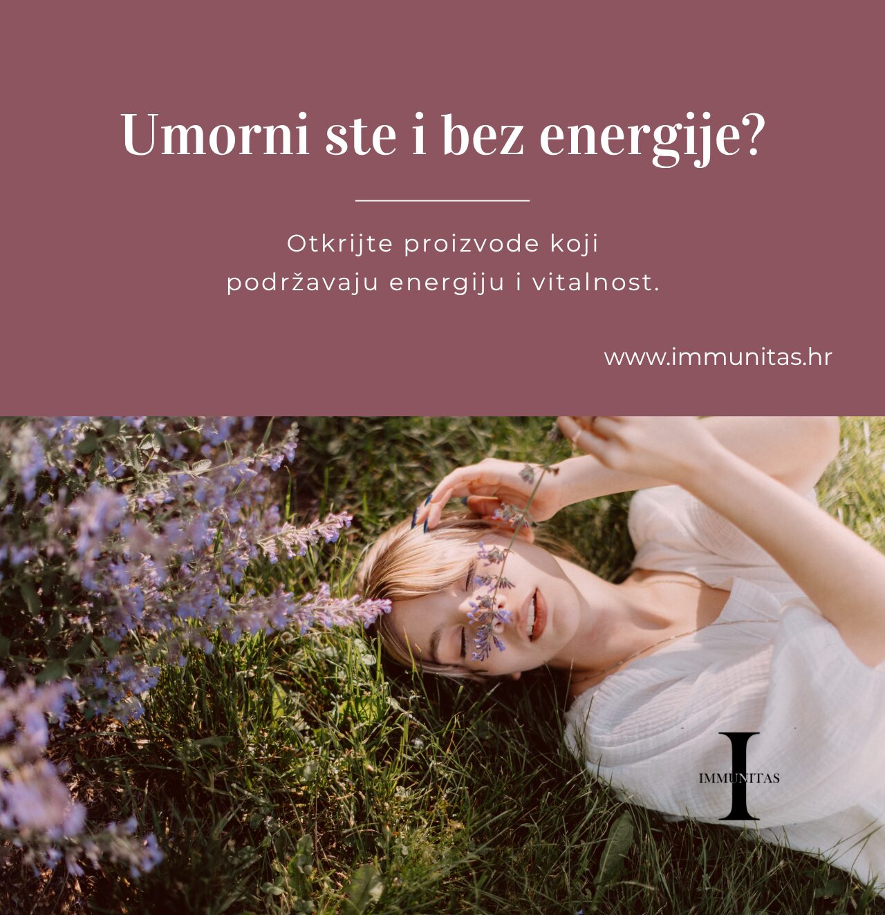 Umorni ste i bez energije? Immunitas.hr